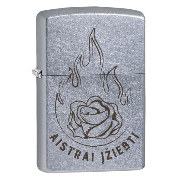 Zippo žiebtuvėlis "Aistrai įžiebti" Zippo žiebtuvėlis "Aistrai įžiebti"