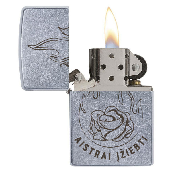 Zippo žiebtuvėlis "Aistrai įžiebti" Zippo žiebtuvėlis "Aistrai įžiebti"