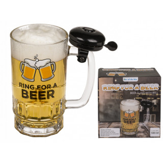 Alaus bokalas "Ring for a beer"