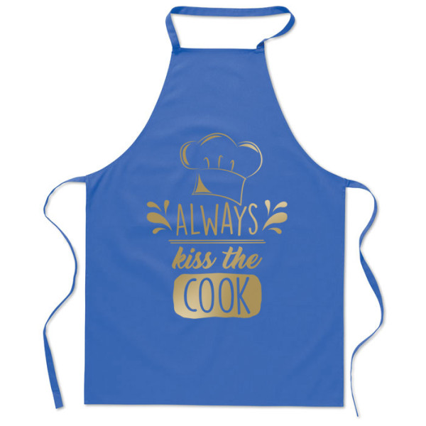 Medvilninė prijuostė "Always kiss the cook" Medvilninė prijuostė "Always kiss the cook"
