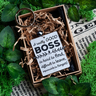 Raktų pakabukas "Really good boss"