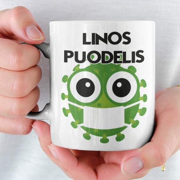 Puodelis "Antivirusas" su Jūsų pasirinktu vardu Puodelis "Antivirusas" su Jūsų pasirinktu vardu