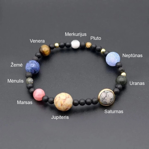 Apyrankė GALAKTIKA "Saulės sistemos planetos" Apyrankė GALAKTIKA "Saulės sistemos planetos"
