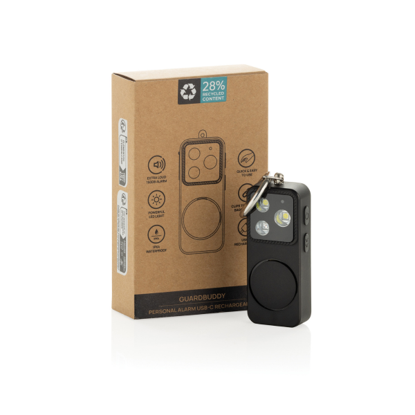 Asmeninis SOS signalizatorius „GuardBuddy“, 150 dB