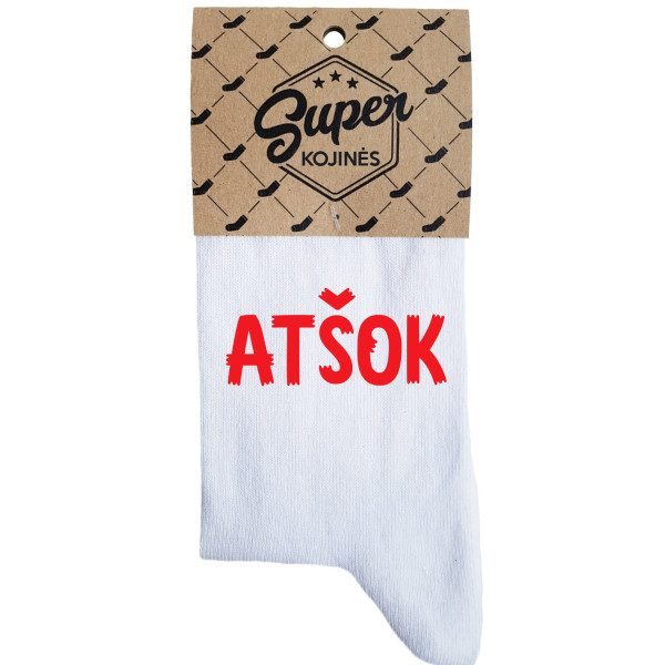 Moteriškos kojinės "Atšok" Moteriškos kojinės "Atšok"