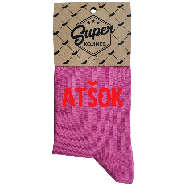 Moteriškos kojinės "Atšok" Moteriškos kojinės "Atšok"