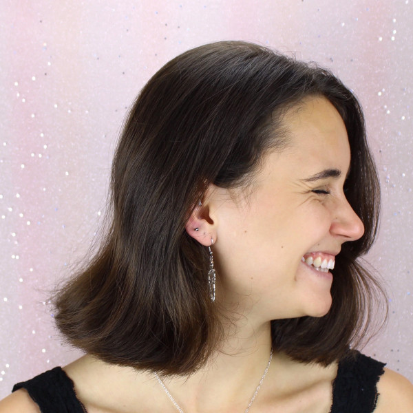 Šventiniai auskarai "Skeletai"