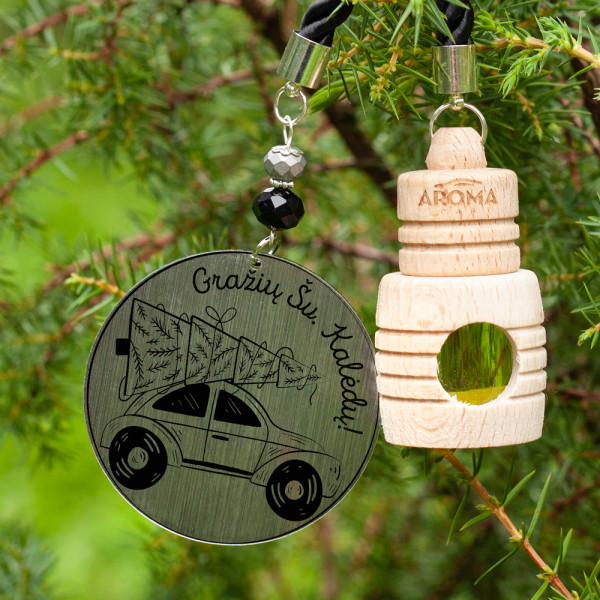 Automobilio kvapukas "Gražių Šv. Kalėdų!" Automobilio kvapukas "Gražių Šv. Kalėdų!"