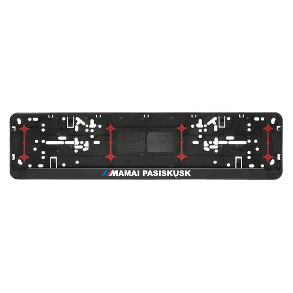 Automobilio numerių rėmelis "Mamai pasiskųsk" Automobilio numerių rėmelis "Mamai pasiskųsk"