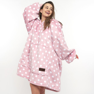 BARAMOOR džemperis - pledas "Lotus pink"