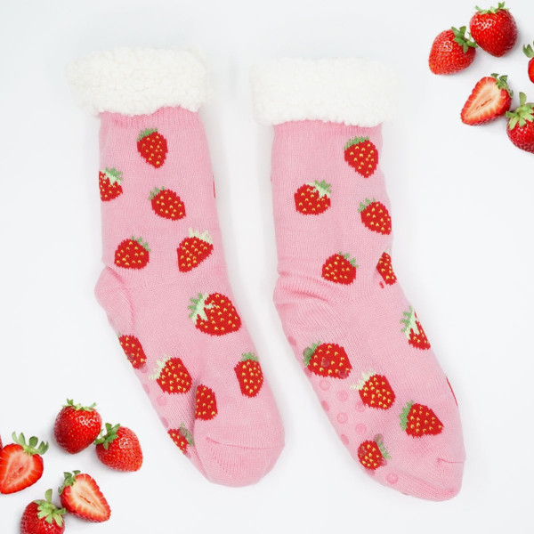BARAMOOR šiltos kojinės "Strawberry"