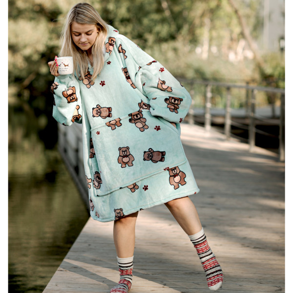 BARAMOOR džemperis - pledas "Bear"