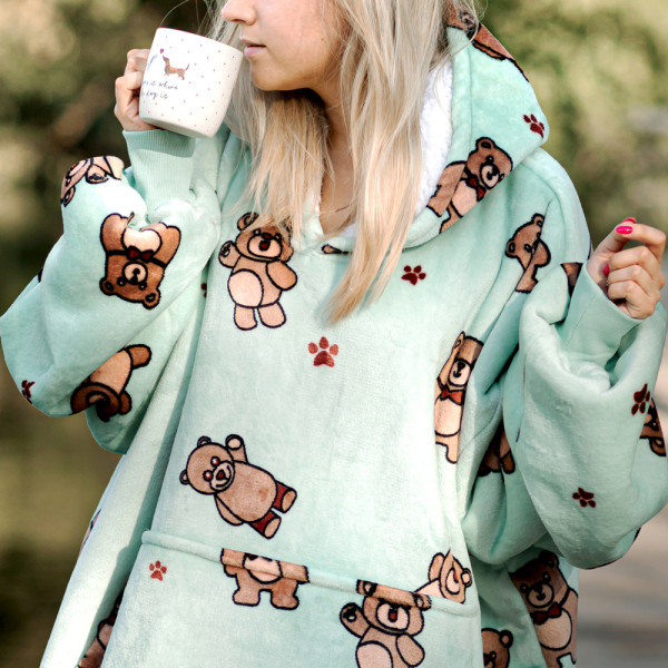 BARAMOOR džemperis - pledas "Bear"