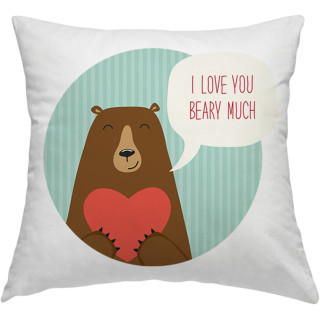 Pagalvės užvalkalas "Beary much"