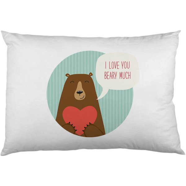 Pagalvės užvalkalas "Beary much"