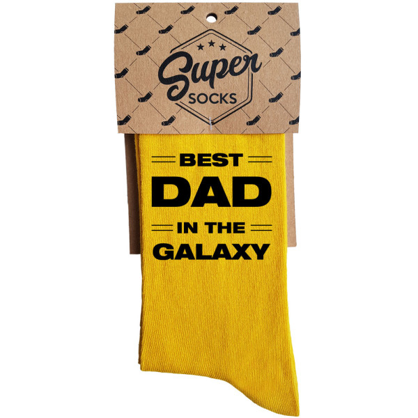 Kojinės "Best dad in the galaxy" Kojinės "Best dad in the galaxy"