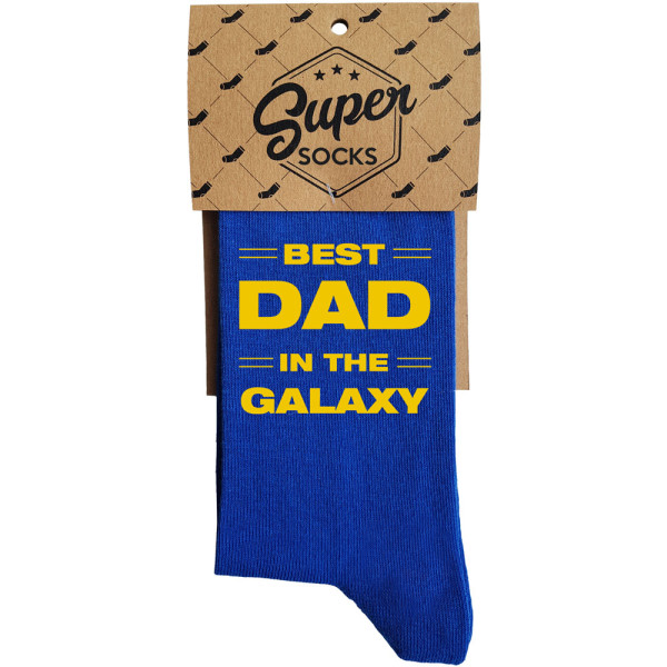 Kojinės "Best dad in the galaxy" Kojinės "Best dad in the galaxy"