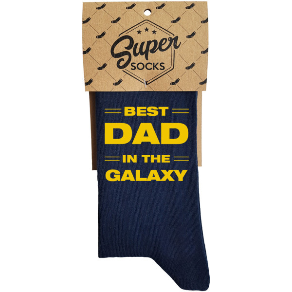 Kojinės "Best dad in the galaxy" Kojinės "Best dad in the galaxy"