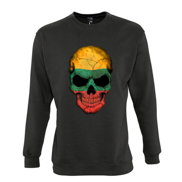 Džemperis "Lithuanian skull" (be kapišono) Džemperis "Lithuanian skull" (be kapišono)