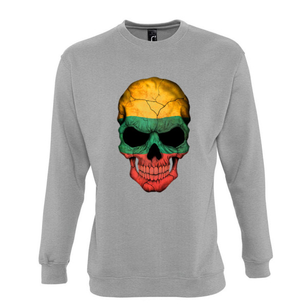 Džemperis "Lithuanian skull" (be kapišono) Džemperis "Lithuanian skull" (be kapišono)
