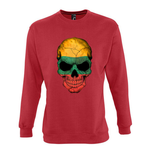 Džemperis "Lithuanian skull" (be kapišono) Džemperis "Lithuanian skull" (be kapišono)