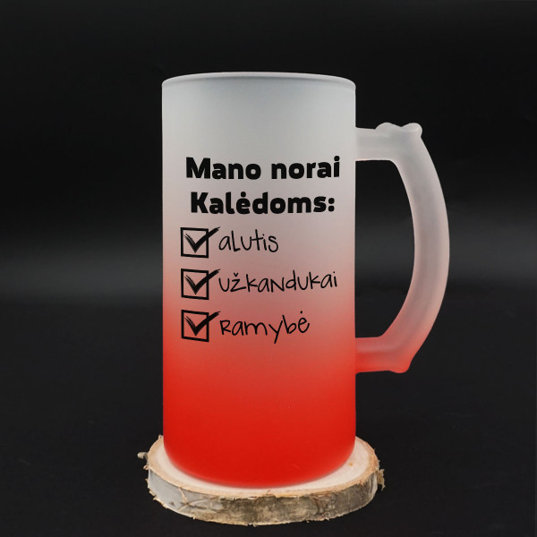Bokalas "Mano norai Kalėdoms" Bokalas "Mano norai Kalėdoms"