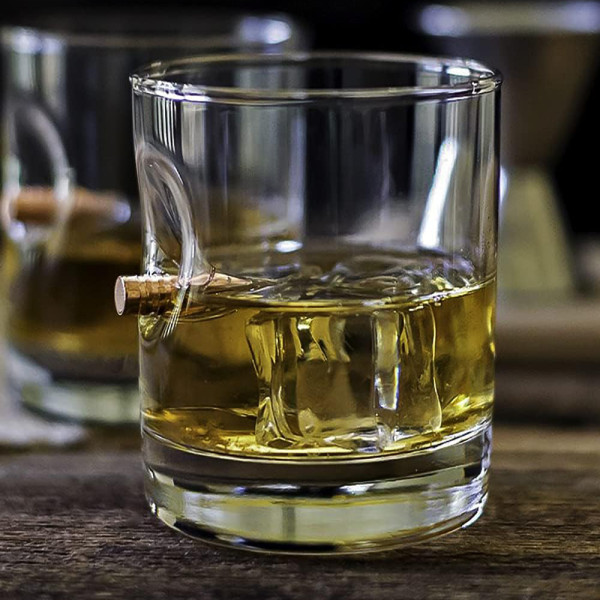 Viskio taurė "Bulletproof glass"