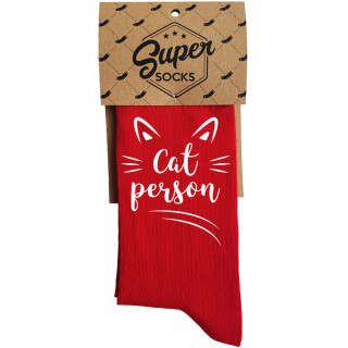 Kojinės "Cat person"