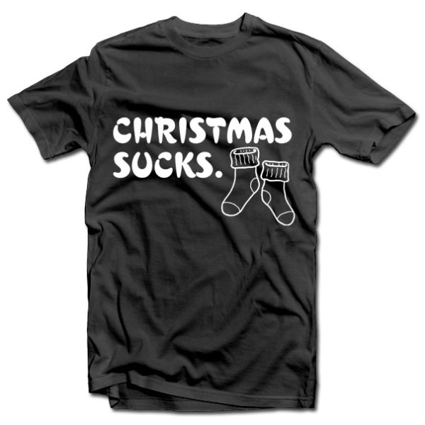Marškinėliai "Christmas Sucks"