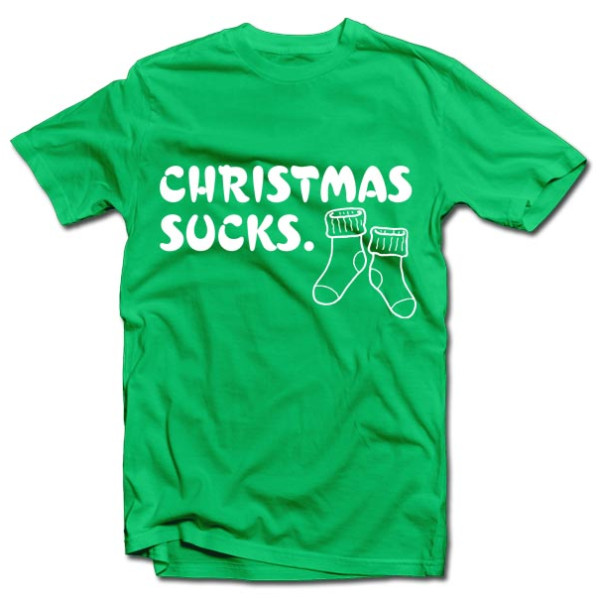 Marškinėliai "Christmas Sucks"