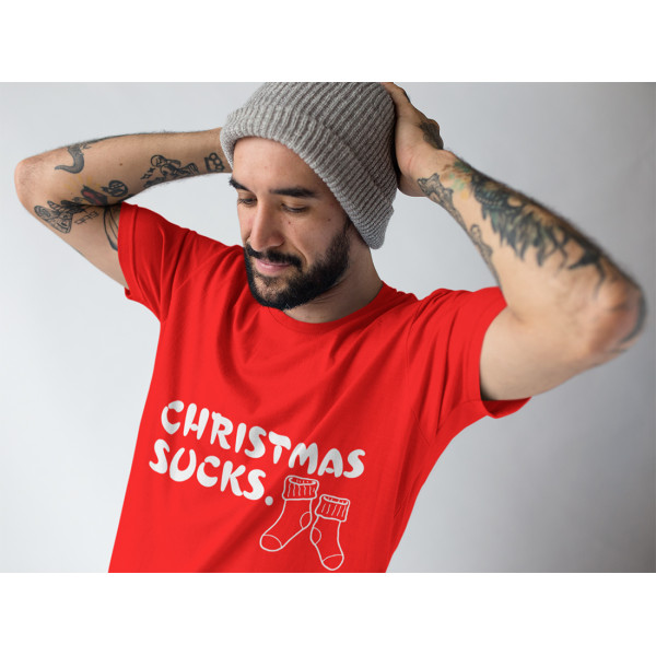 Marškinėliai "Christmas Sucks"
