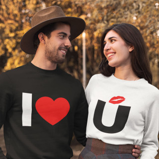 Džemperių komplektas "I love you" (be kapišono)