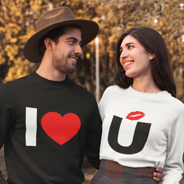 Džemperių komplektas "I love you" (be kapišono) Džemperių komplektas "I love you" (be kapišono)