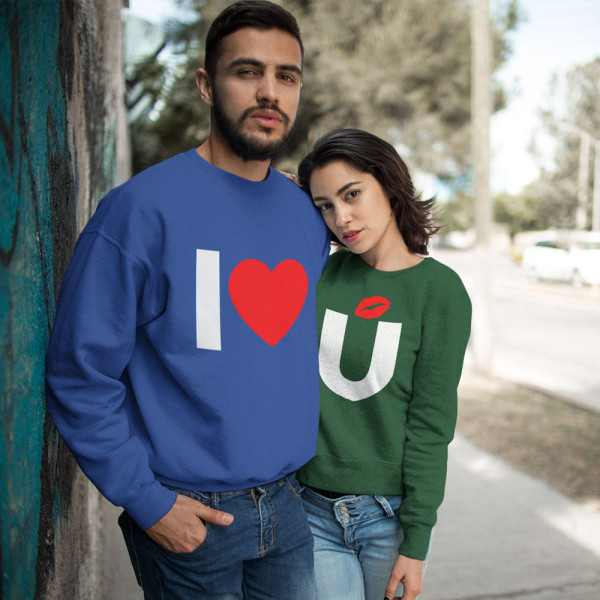Džemperių komplektas "I love you" (be kapišono) Džemperių komplektas "I love you" (be kapišono)