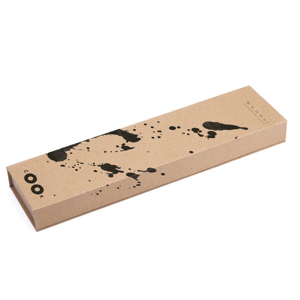 Damasko plieno Santoku peilis "VINGA Hattasan"