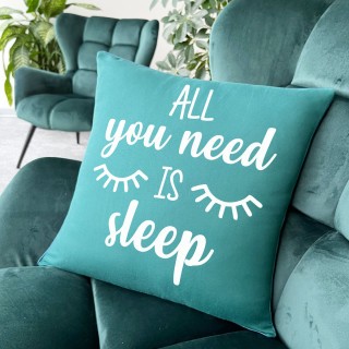 Dekoratyvinė pagalvėlė "All you need is sleep"