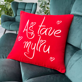 Dekoratyvinė pagalvėlė "Myliu"