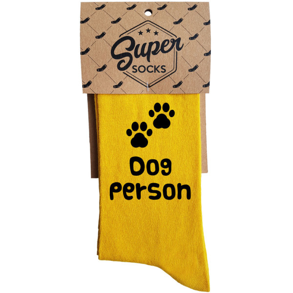 Kojinės "Dog person"