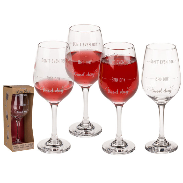 Vyno taurė "Don't even ask"  (420ml)