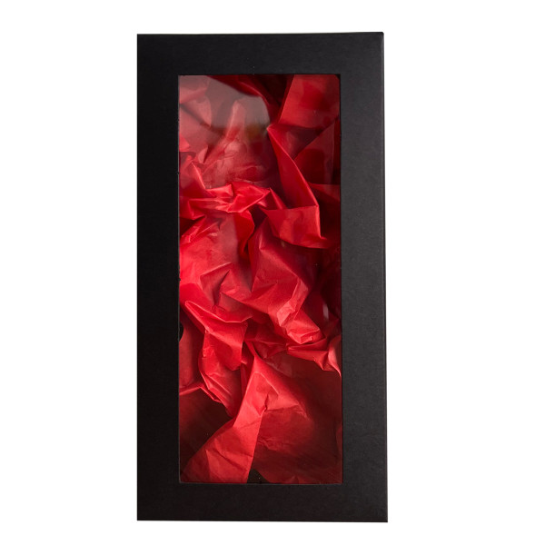 Dovanų dėžutė, juoda 200x90x30mm Dovanų dėžutė, juoda 200x90x30mm