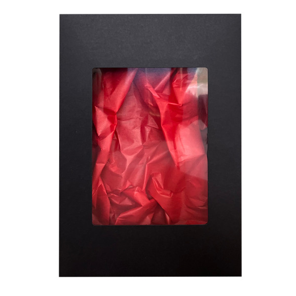 Dovanų dėžutė, juoda 250x155x50mm Dovanų dėžutė, juoda 250x155x50mm