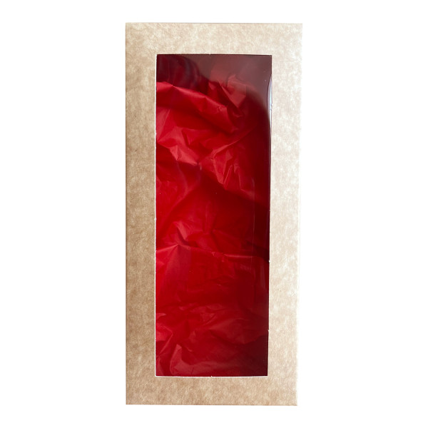 Dovanų dėžutė, ruda 200x90x30mm Dovanų dėžutė, ruda 200x90x30mm