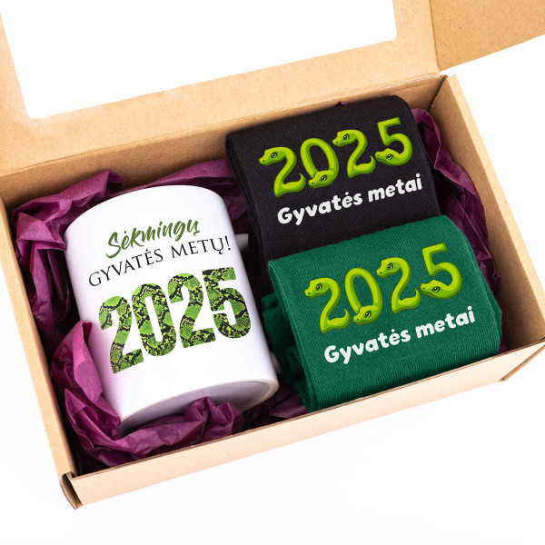 Dovanų rinkinys "2025 - Gyvatės metai" Dovanų rinkinys "2025 - Gyvatės metai"