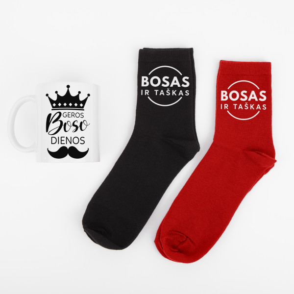 Dovanų rinkinys „Geros boso dienos“ Dovanų rinkinys „Geros boso dienos“