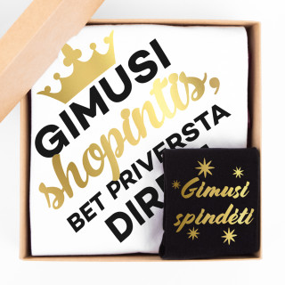 Dovanų rinkinys "Gimusi spindėti"