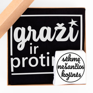 Dovanų rinkinys "Graži ir protinga"