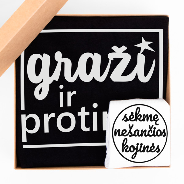 Dovanų rinkinys "Graži ir protinga"