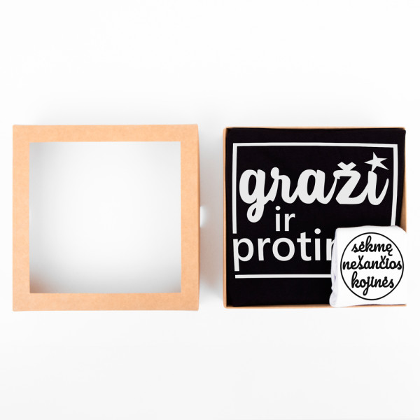 Dovanų rinkinys "Graži ir protinga"