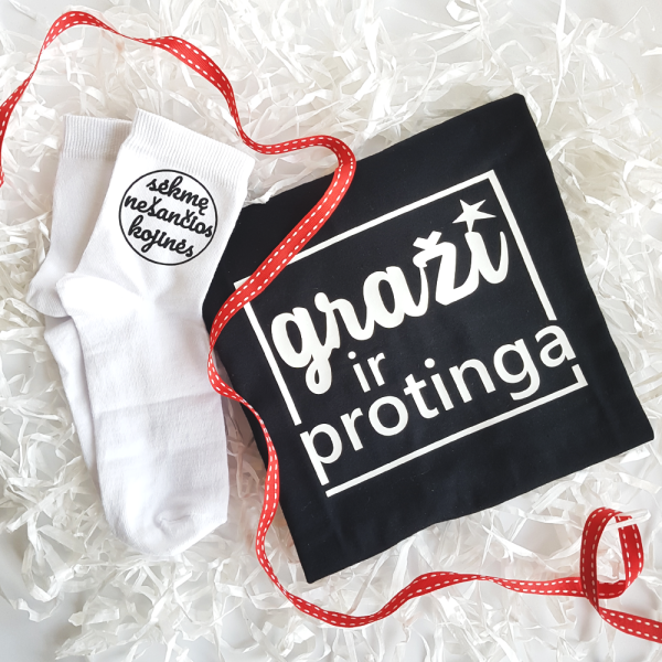 Dovanų rinkinys "Graži ir protinga"