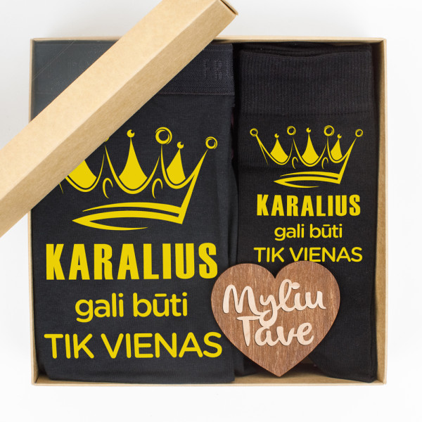 Dovanų rinkinys "Karalius gali būti tik vienas" Dovanų rinkinys "Karalius gali būti tik vienas"